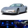 D15 Lighting 9 x Blue LED Interior Bulbs Lights Package