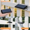 AUDLES Solar Fence Lights Outdoor, 8 Pack Fence Lights Solar