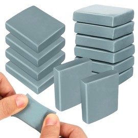 LALAFINA Kneaded Rubber Erasers, 12 Pcs Blend Erasers, Shade Erasers, Correct Erasers, for Artists, Gum Eraser, Art Eraser, Moldable Eraser, Art Erasers