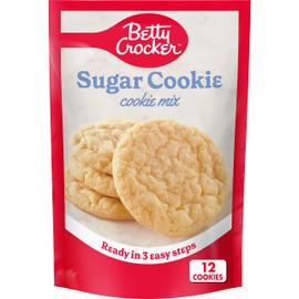 Betty Crocker Sugar Cookie Mix, Makes twelve (12) 2-inch Cookies, 6.25 oz.