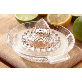 Judge Kitchen TC372 Glass Citrus Juicer, 40ml, Dishwasher Safe - 1 Year Guarantee