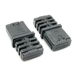 Design61 2 x 2-Way Connector Pipe Connector for Rectangular Pipes 40 x 20 mm for Wall Thickness 1.5
