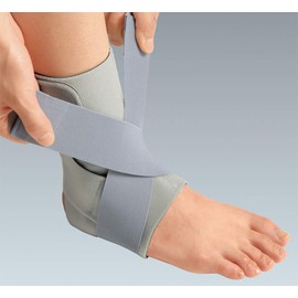 Alcare 14644 Ankle Light Supporter with Restricted Foot Joints, Left, LL
