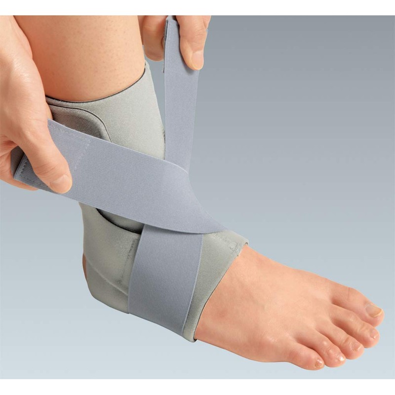 Alcare 14644 Ankle Light Supporter with Restricted Foot Joints, Left,