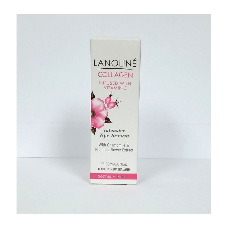Lanoline Collagen Vitamin C Intensive Eye Serum Chamomile Hibiscus flower