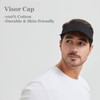 TOPTIE Sun Sports Visor Hat Plain Solid Cotton Visors Adjustable