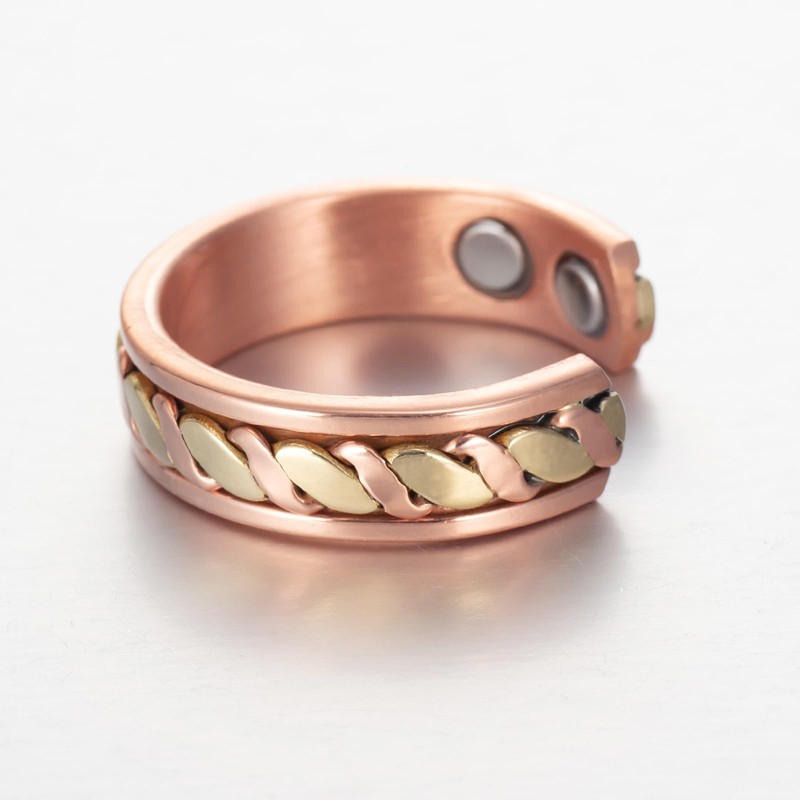 YINOX Super Strong Magnetic Copper Rings for Men and Women,