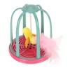 Bird Cage Cat Toy Electric Cat Squeaky Toy Interactive Boredom