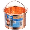 Takekoshi H-447 Pure Copper Plate Drain Garbage Strainer Shallow Type