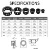 170 Pcs Cable Snap Bushing Grommets, Black Round Nylon Snap