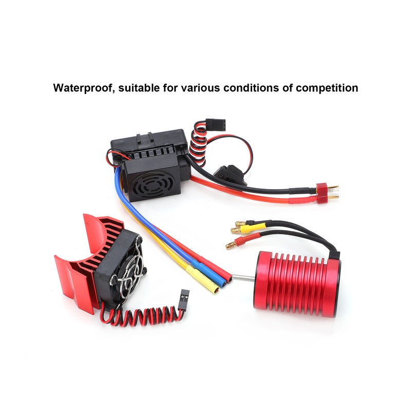 Waterproof F540 3000KV 4 Pole Brushless Motor 60A ESC Set