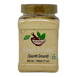Desi Kitchen Spices All Natural | Salt Free | Vegan | NON GMO | Ginger Powder (Saunth Ground) 198gm (7 oz)