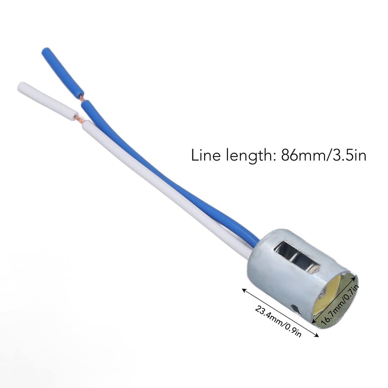 12 Volt 1156 Light Bulb Socket Holder,1156 Bulb Holder,1156 LED