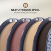 Real Wood Fiber PLA Filament 1.75mm 2025 Upgrade Spool Compatible