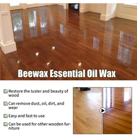  Natural Beeswax Care Spray & Restorer,Beeswax Spray For Wood,Beeswax Furniture Polish For Wood,For Leather & Furniture Polish (2PC)
