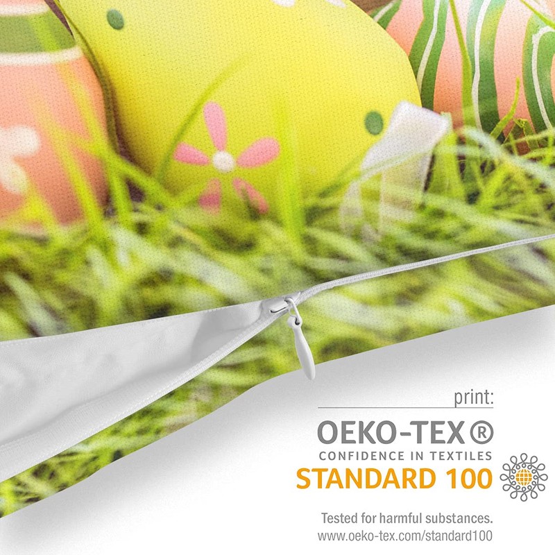 VOID Easter Eggs Rabbit Easter Bunny Cushion Cover 80 x