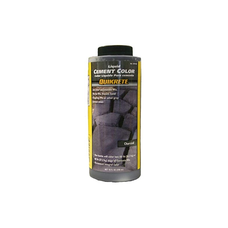 Quikrete Quikrete-1317-00 1317-00 Liquid Cement Color, 10oz, Charcoal