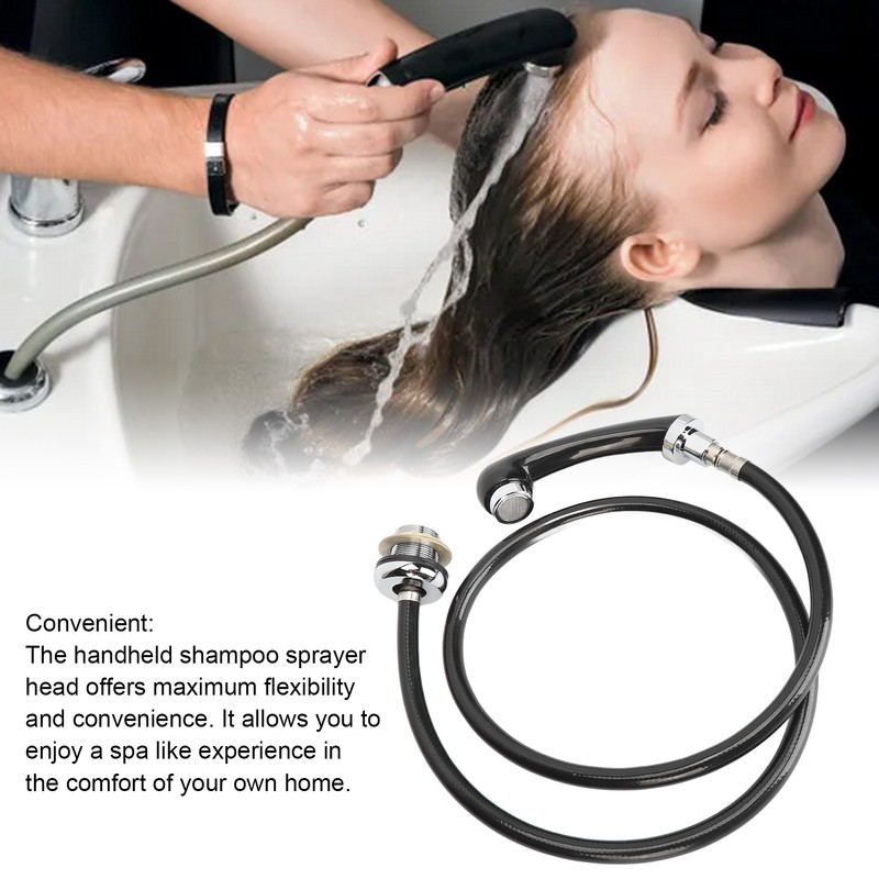 Salon Shampoo Shower Head Sprayer Handheld Shampoo Bed Bowl Sprayer