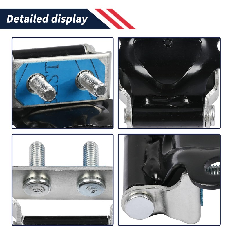 Promrmr 2 Pcs Tailgate Hinge Trunk Back Door Compatible with