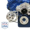 CVF Racing 429 460 Ford Alternator Bracket GM 1 Wire
