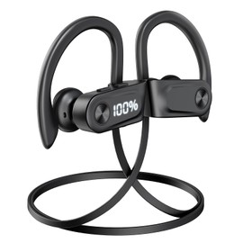 JOYWISE Bluetooth Headphones IPX7 Waterproof for Gym Workout