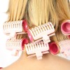 Rodillos de plástico para el cabello Resistente al calor Rizador
