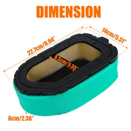 Air Filter Replacement Parts for Kohler 62 083 04-S 6208304-S 17Kw 18Kw 20Kw Residential Generator, Air Pre Filter Fit for Kohler CH1000 CH940 CH960 CH980 33HP 34HP 36HP 37HP 38HP 40HP Engine