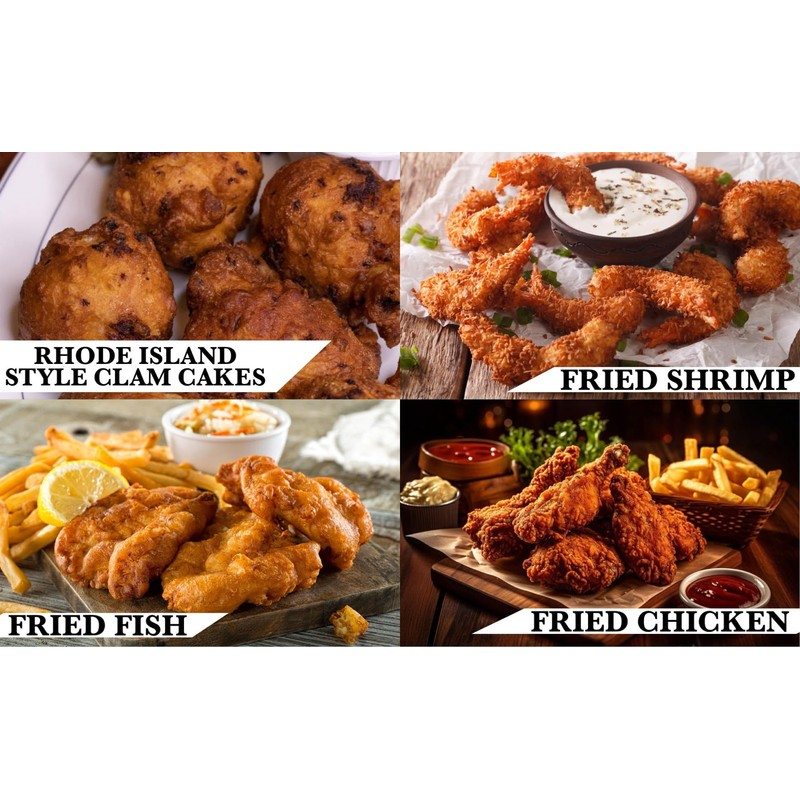 Krisppe All Purpose New England Batter Seasoned Coating Mix