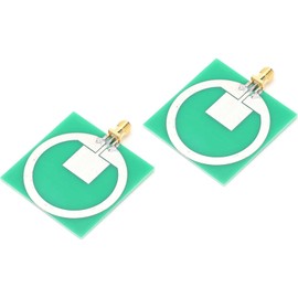 TECNOIOT 2 Pack UWB 2.4GHz-10.5GHz 10W Ultra Wide PCB Antenna (40dBm) Pulse PCB Antenna