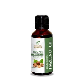 Sheer Essence Hazel Nut Oil -(Corylus Avellana)- Carrier Oil 100% Pure Natural Undiluted Uncut Therapeutic Grade Oil 3.38 FL.OZ