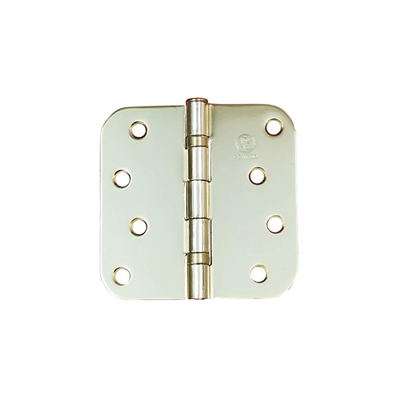 Penrod Door Hinges, Bright Brass, Ball Bearing 4 Inch with