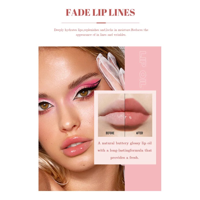 Set De 6 Brillos Labiales Cristal Hidratantes Y Duraderos