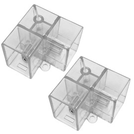 TopTecSales Power Cable for U.S Outlet Plug in for Modern LED Hexagon Garage Light Fixture - Plug in & Go 1-Pack Replacement/Spare for Hexagon Lighting Systems (U.S Outlet Power Cable)