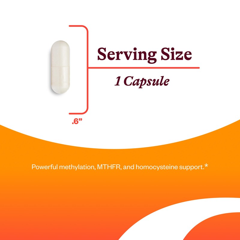 Seeking Health L-Methylfolate 1mg Supports Healthy MTHFR, Mood, and methylation-