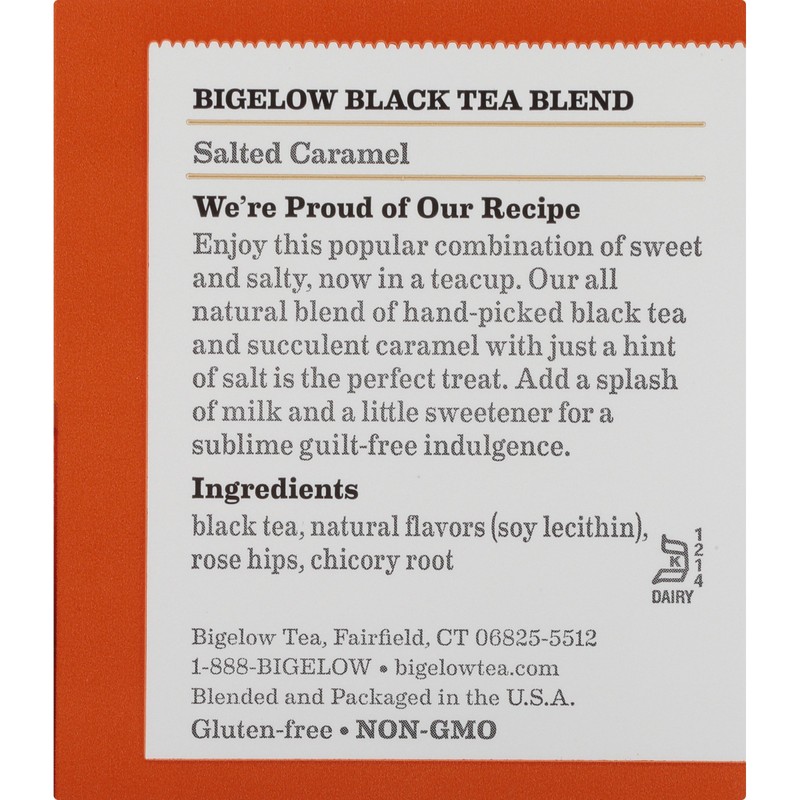 Bigelow Tea Salted Caramel 20 Bags (Pack of 3)