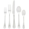 Ginkgo International Bergen 20-Piece Stainless Steel Flatware Set, Service for