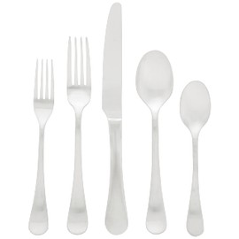 Ginkgo International Bergen 20-Piece Stainless Steel Flatware Set, Service for 4