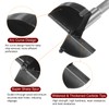 sourcing map Forstner Drill Bit 73mm (2-7/8") Tungsten Carbide Wood