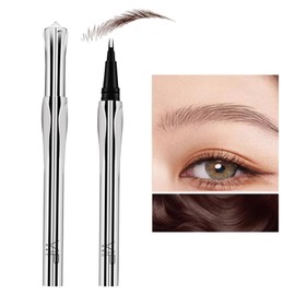 Waterproof Brow Pencil | Brow Liner Defining Pencil - 2 Tip Waterproof Brow Pencil, Long-Lasting Brow Pen Eyebrow Liner, Smudge Proof Eye Brow Pencils