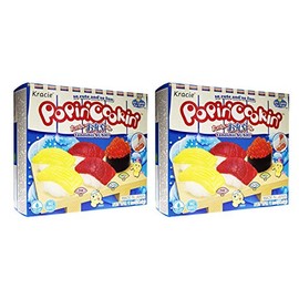 Kracie Popin Cookin Tanoshii Sushi DIY Candy (2 Pack, Total of 2oz)