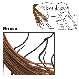 Braideez Wire Braiding Band, Brown