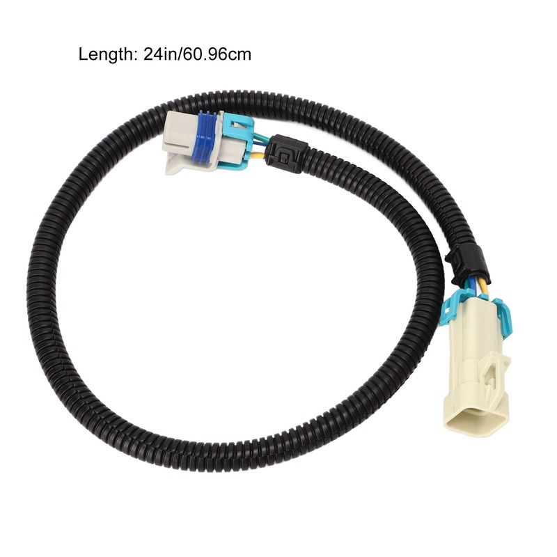 2Pcs 24in O2 Sensor Header Extension Wire Harness Replacement for