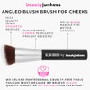 Kabuki Makeup Brush Set with Free Travel Brush Holder Includes