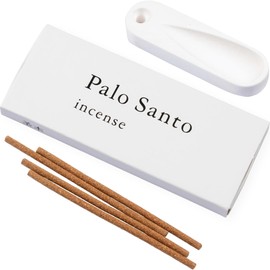 DANNY LIB Palo Santo Incense, Mini Incense Holder Included, Short Incense Stick, Unique Woody Scent, Burns Approximately 25 Minutes, Aroma, Relax, Yoga, Meditation