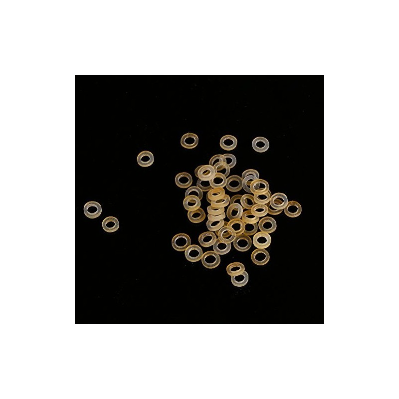 Bandas de goma ortodoncia dental ortodoncia elástica suministro ortodoncia (1/8",