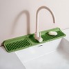 Longer Silicone Faucet Mat for Kitchen Sink – Button Style