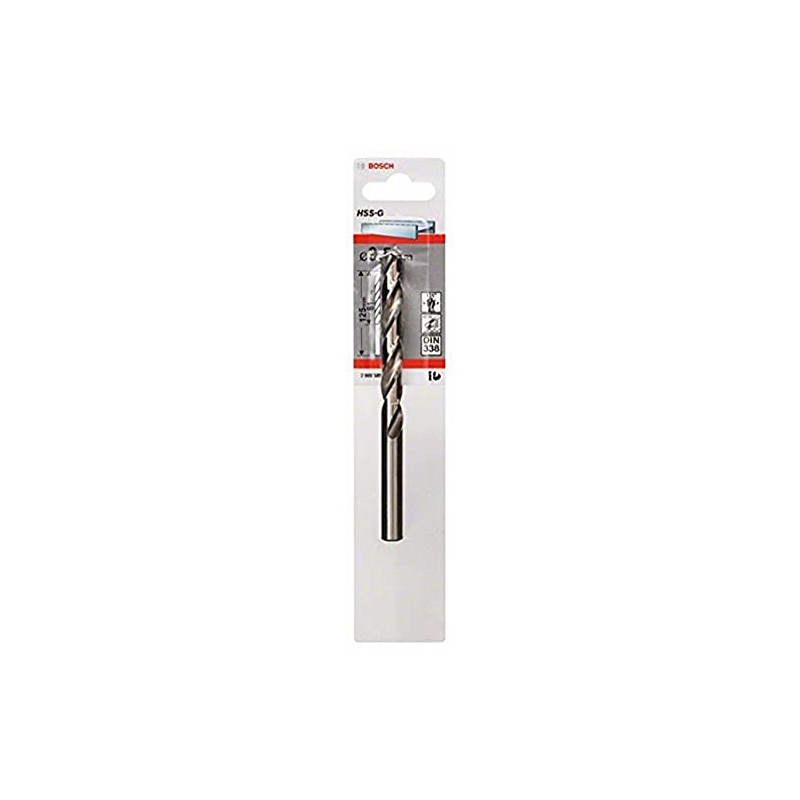 Bosch Professional 1x Metal drill bits HSS-G DIN 338 (for