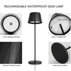 Table Lamp LED 3000K Warm Light 5200mAh Rechargeable Stepless Dimmable