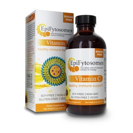 Liposomal Vitamin C Nature’s Answer EpiFytosomes Vitamin C 1,000 mg per Serving - Vegan Dietary Supplement - Soy Gluten Free Non GMO - Ideal for Healthy Immune Support - 6 mL (40 Servings per Bottle)