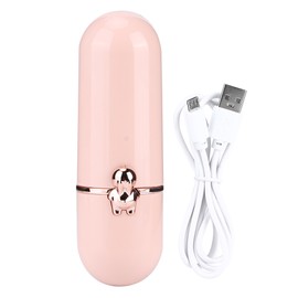 Handheld Foldable Mini Fan Portable USB Rechargeable Fan for Travel OfficeDusty Pink